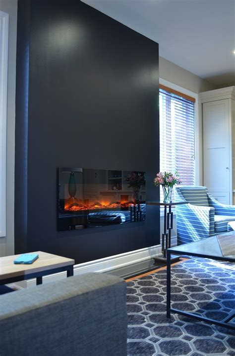 modern black fireplace fireplacenowco