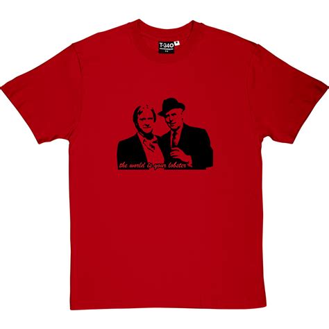 the world is your lobster t shirt redmolotov
