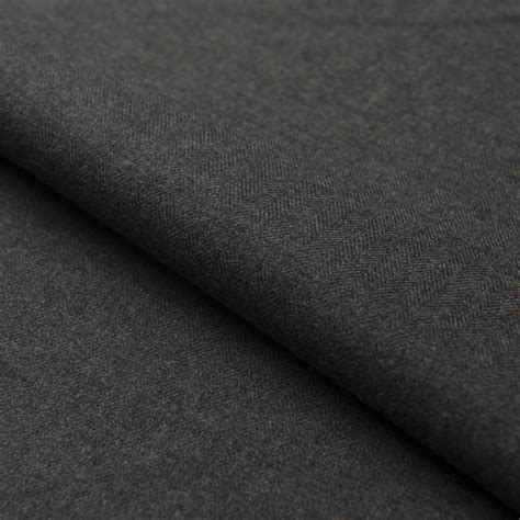 black herringbone jay fabric