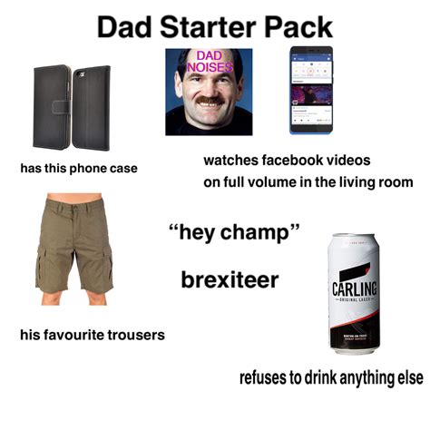 Dad Starter Pack R Starterpacks