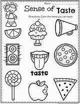 Senses Taste Worksheets Worksheet Planningplaytime Preschoolers Playtime Smell Caras Sentidos Hearing sketch template