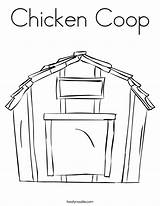 Coloring Barn Stable Outline Coop Chicken Horse Farm Drawing Sheet Christmas Clipart Pages Book Line Clip Noodle Chicks Print Twisty sketch template