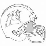 Panthers Coloring Carolina Pages Helmet Logo Panther Drawing Printable Football Super Bowl Baby Drawings Clipart Kids Color Newton Cam Print sketch template