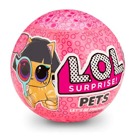 buy lol surprise surprise pets ball series  collectible dolls