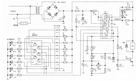 water heater working principle analysis schematic diagram raypcb
