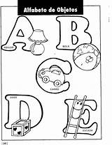 Alfabeto Objetos Alfabetos Lindos Letras Ato Educar Postado Letra sketch template