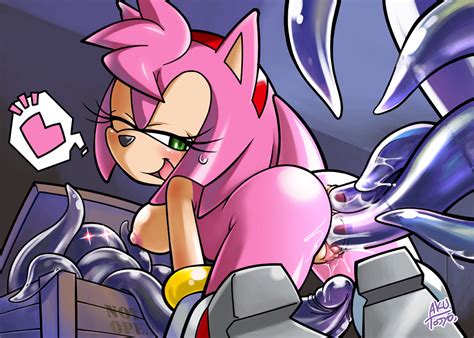 Rule 34 All Fours Amy Rose Anal Anal Sex Anthro Ass
