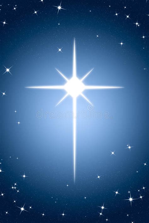 christmas star  gradient background stock illustration illustration