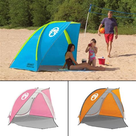 coleman beach shade tent    shipping   living rich  coupons