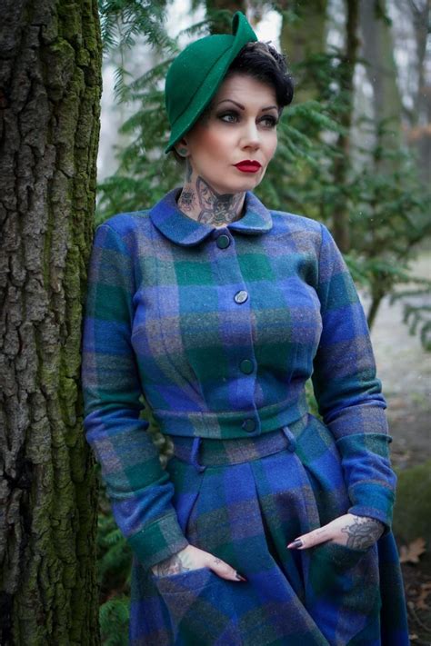 Belmont Jacket In Green And Blue Plaid In 2022 Blue Plaid Skirt Blue