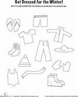 Worksheet Kleidung Preschoolactivities Parts Lesson sketch template