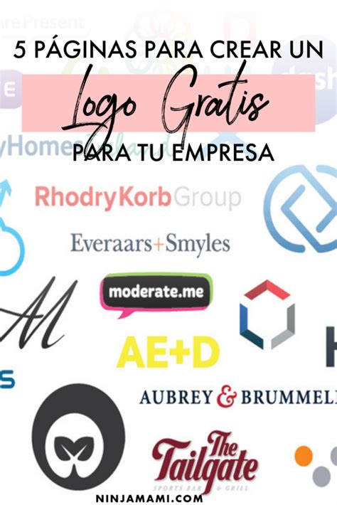 paginas  crear  logo gratis  tu empresa ninja mami nombres  empresas crear