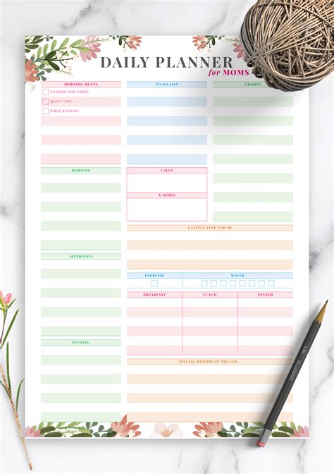 calendars planners paper party supplies weekly family planner home
