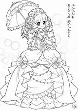 Shojo Magique Getcolorings Jaksuka ドレス sketch template