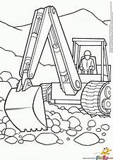 Coloring Pages Backhoe Deere John Printable Tractor Motorcycle Police Drawing Clipart Colouring Grua Book Template Library Color Getdrawings Getcolorings Popular sketch template