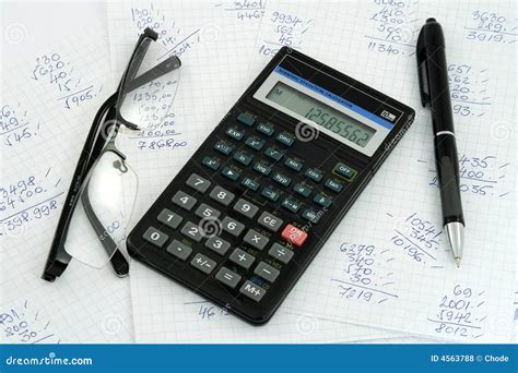 calculator stock photo image  keyboard number profit