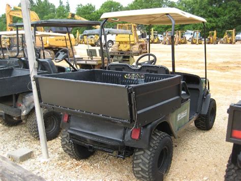 ez  workhorse golf cart sn  gas eng  lift kit dump bed