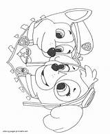 Paw Patrol Coloring Pages Printable Animation Print Skye Chase Characters Cartoon Look Other sketch template