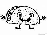 Taco Coloring Printable Pages Surprise Kids Bettercoloring sketch template
