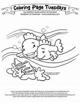 Coloring Tuesday Pages sketch template