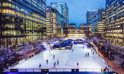 Deal Of The Day Half Price Ice Skating At Canary Wharf