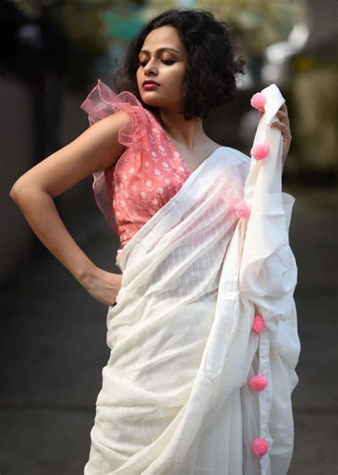 ruffle blouse  blouse designs modern saree trendy blouse designs