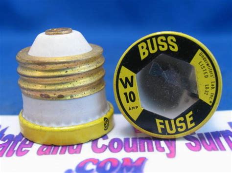 amp screw  buss type  ceramic fuse