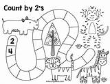 Counting 2s sketch template