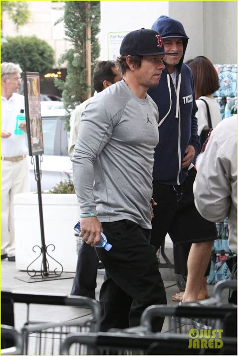 full sized photo of mark wahlberg bulges out of shirt with gma 11