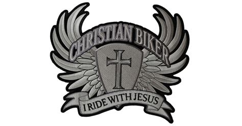 christian biker  ride  jesus patch large christian  patches