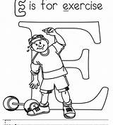 Exercise Getcolorings Crafter Coloringpagesfortoddlers sketch template
