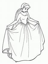 Cenerentola Cinderella Principessa sketch template