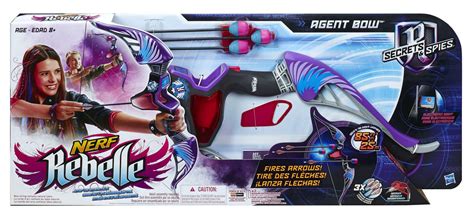 Nerf Rebelle Purple Agent Bow Pink Teal Arrows Walmart Canada