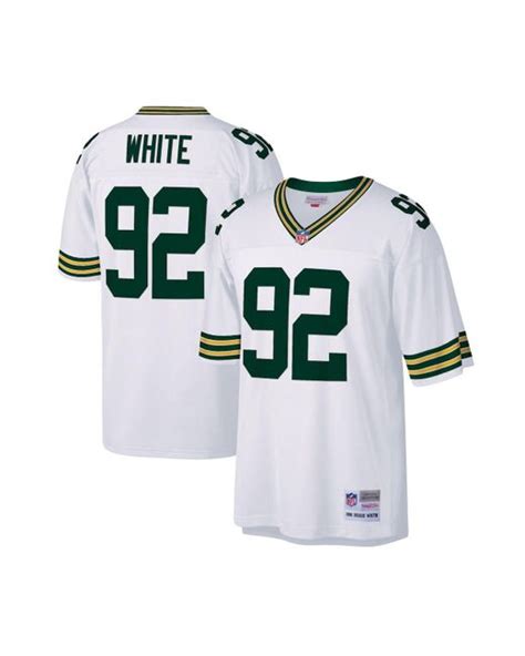 Mitchell And Ness Synthetic Reggie White White Green Bay Packers 1996