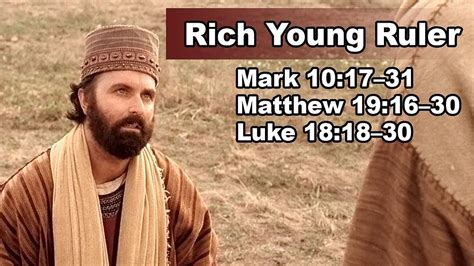 religious rich young ruler mt  mk  lk   standard
