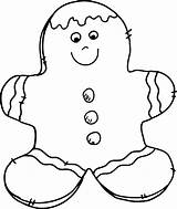Clipart Gingerbread Man Clip Cookie Tree Christmas Holiday Cliparts Library Clipground Freebie Enjoy December sketch template