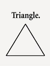 Triangle Geometry Colouring sketch template