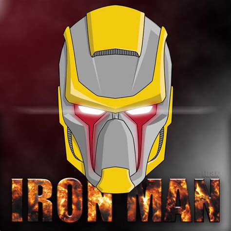 iron man helmet redesign  tuax  deviantart
