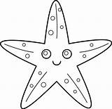 Starfish Print Mermaid Colouring Seestern Zeichnen Sterne Piraten sketch template