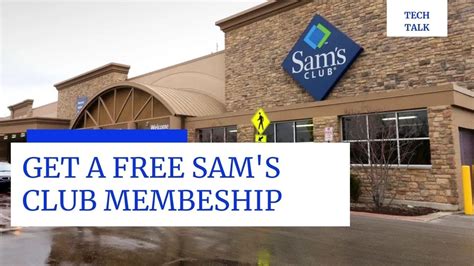 sams club membership youtube