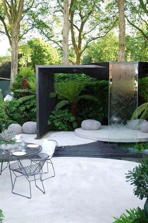 modern landscape design ideas  minimalist courtyard garden homemydesign garden