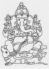 Ganesh Sketch Lord Ganeshaya Om Drawing Pencil Ganesha Coloring Pages Hindu Sri Shri God Template Namaha Easy Ganapati La Namah sketch template