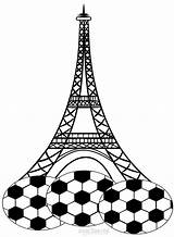 Eiffel Tower Coloring Pages Printable Kids Cool2bkids Choose Board sketch template