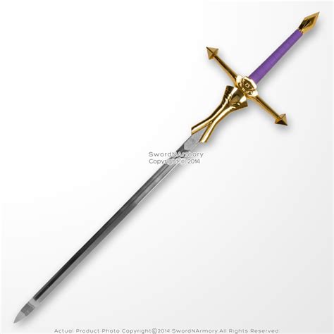 41 5 princess zelda female sword purple handle anime video game