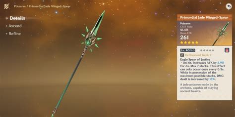 Genshin Impact Fan Creates Real Life Primordial Jade Winged Spear Uses