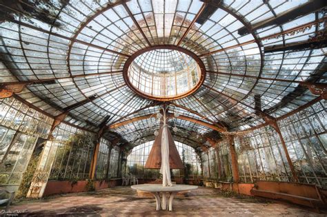 abandoned victorian conservatory france   quentin chabrot