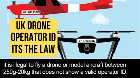 labelling drone  operator id  uk drone laws caa operator id  drones youtube
