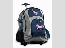 Rolling Backpacks with Wheels BEST Horses Wheeled Travel School BAGS