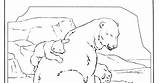 Polar Bear Cola Coca Coloring Pages Oso Con Template sketch template