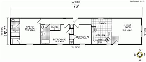 single wide house trailer floor plans floorplansclick